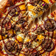 Pizza La BBQ Gusto artisanale Vaffangusto aux saveurs barbecue