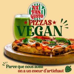 Pizzas Vegan — Précommande 24h